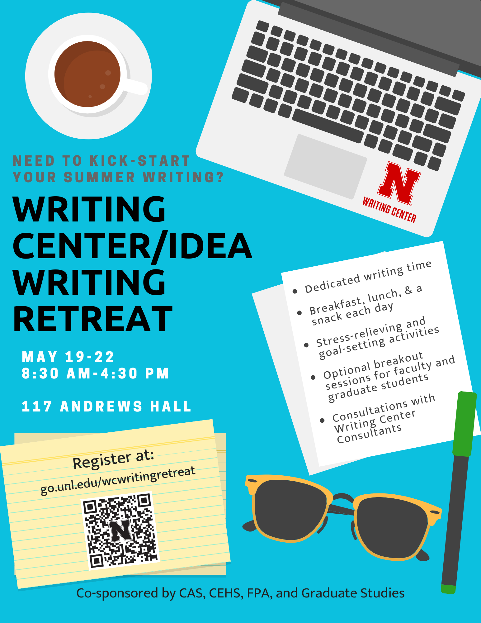 Writing Retreat flyer