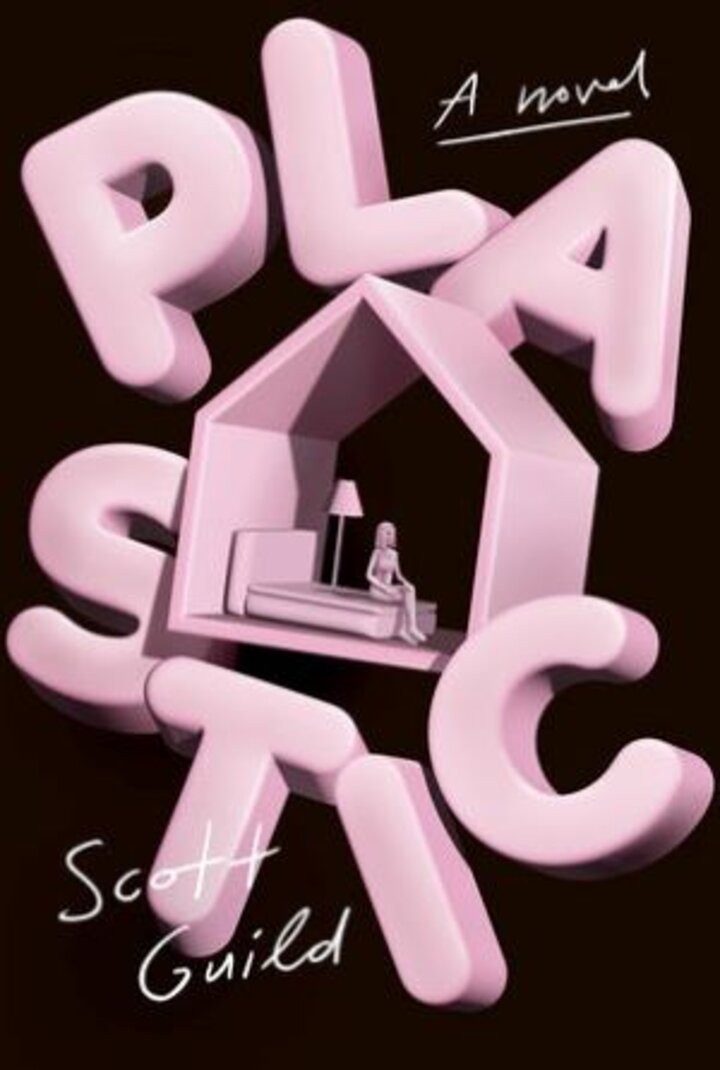 Plastic book cover